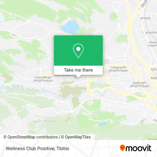 Wellness Club Positive map