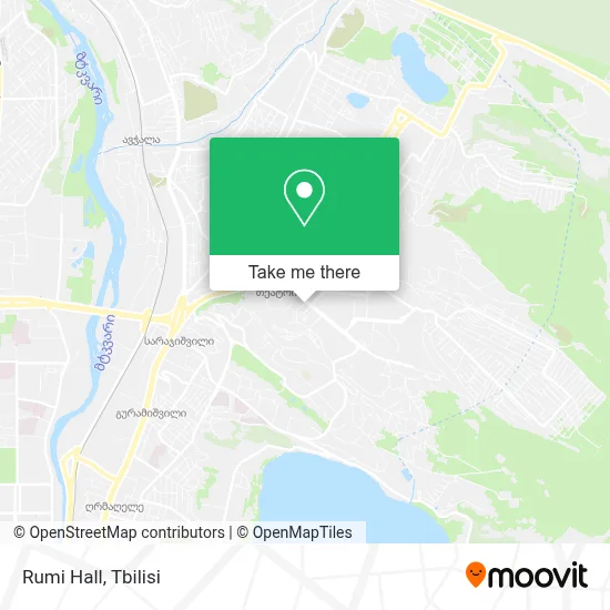 Rumi Hall map