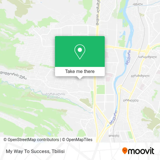 My Way To Success map