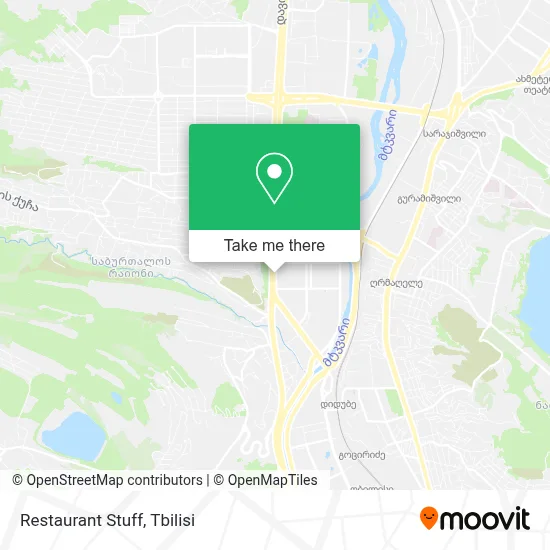 Restaurant Stuff map