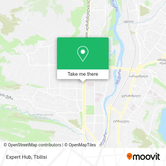 Expert Hub map