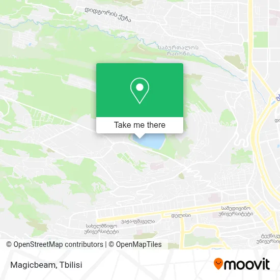 Magicbeam map
