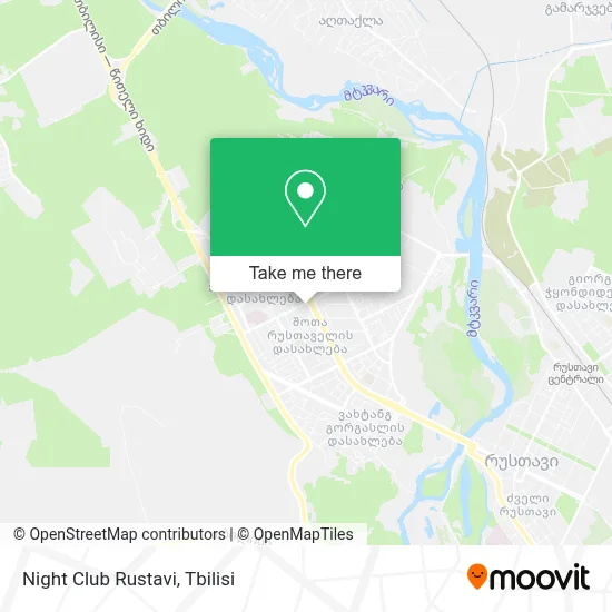 Night Club Rustavi map