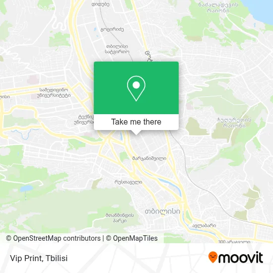Vip Print map