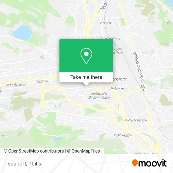 Isupport map