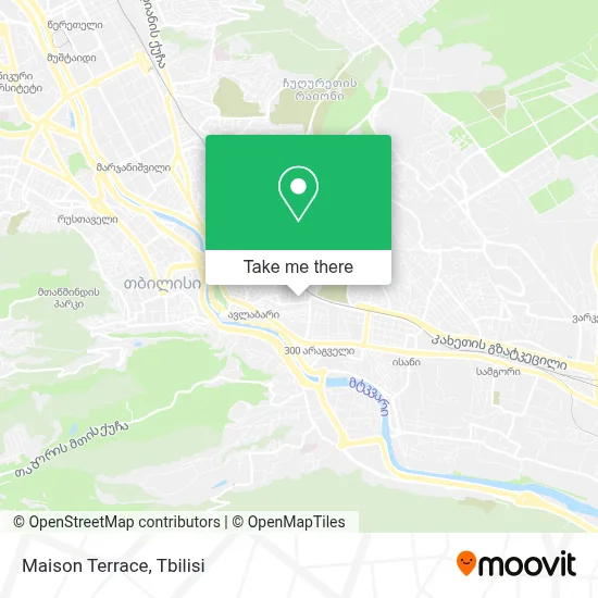 Maison Terrace map