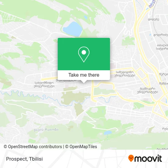 Prospect map