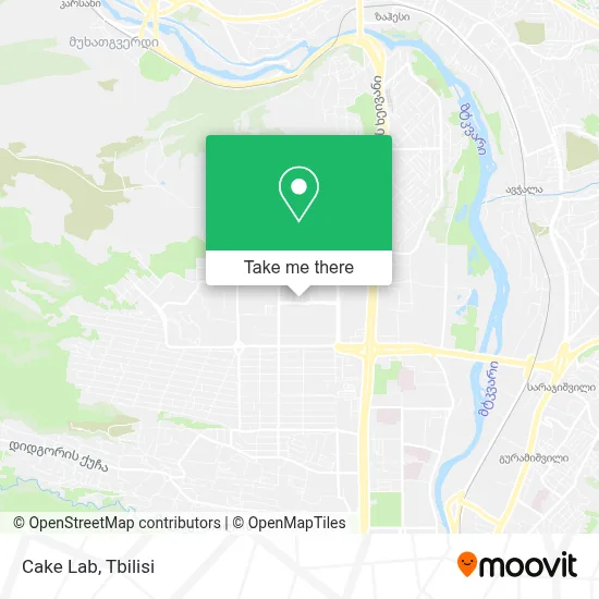 Cake Lab map