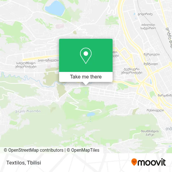 Textilos map