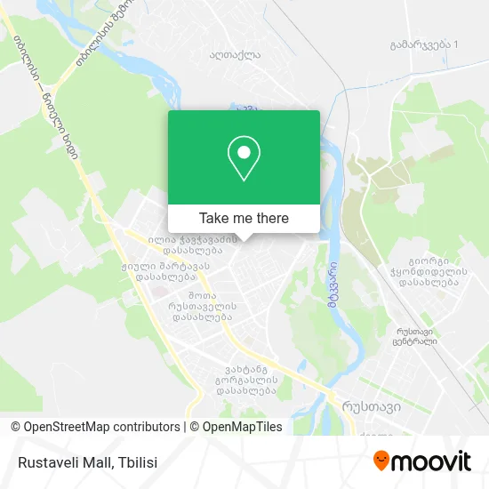 Rustaveli Mall map
