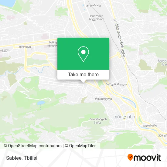 Sablee map