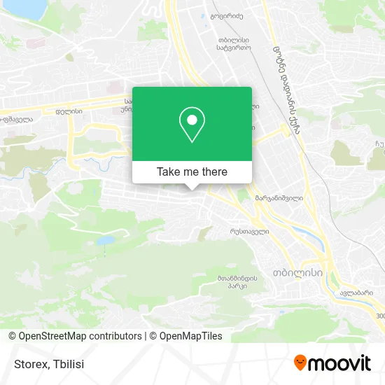 Storex map