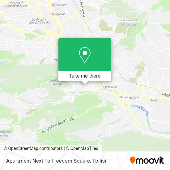 Apartment Next To Freedom Square map
