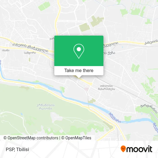 PSP map