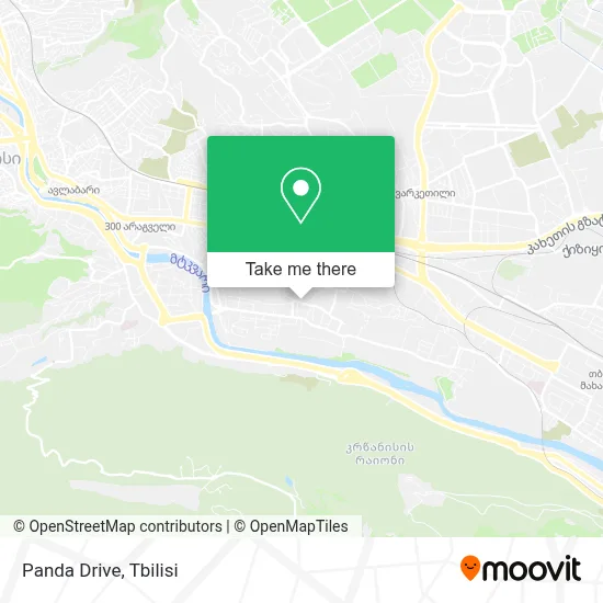 Panda Drive map
