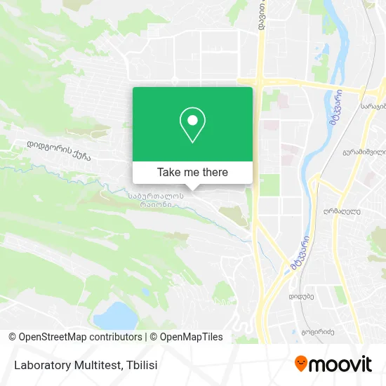 Laboratory Multitest map