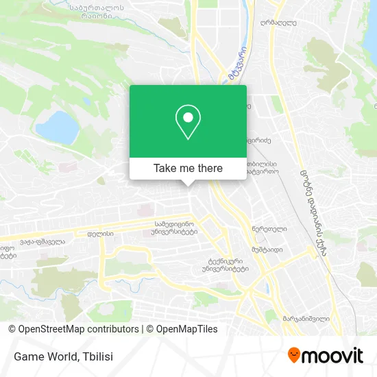 Game World map