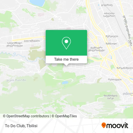 To Do Club map