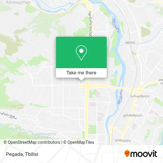 Pegada map