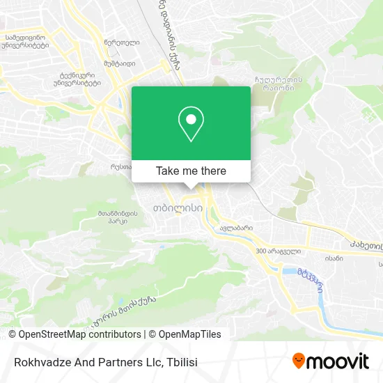Rokhvadze And Partners Llc map