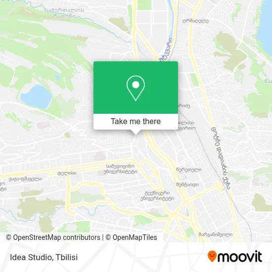 Idea Studio map