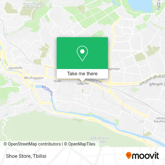 Shoe Store map