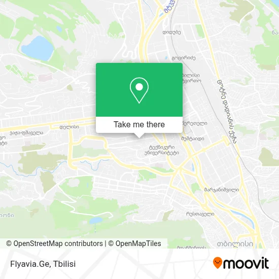 Flyavia.Ge map