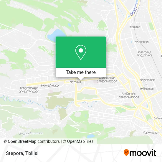 Stepora map