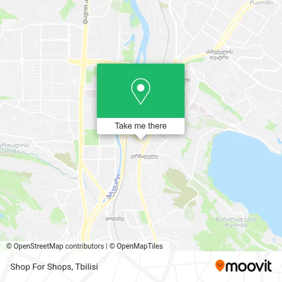 Shop For Shops map