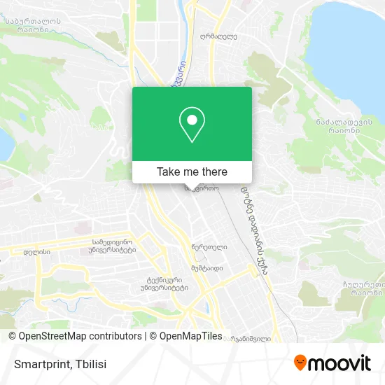 Smartprint map