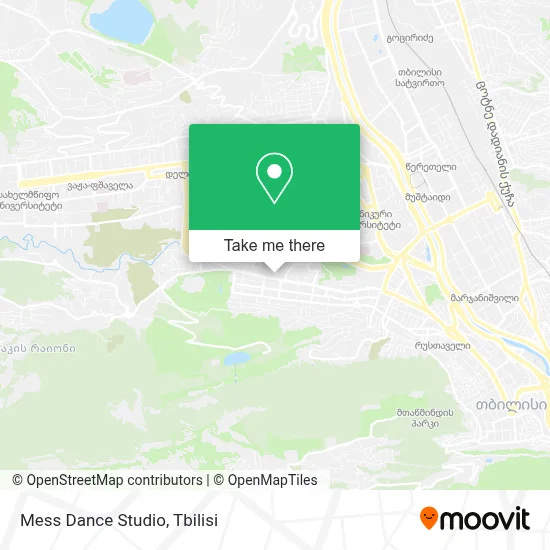 Mess Dance Studio map