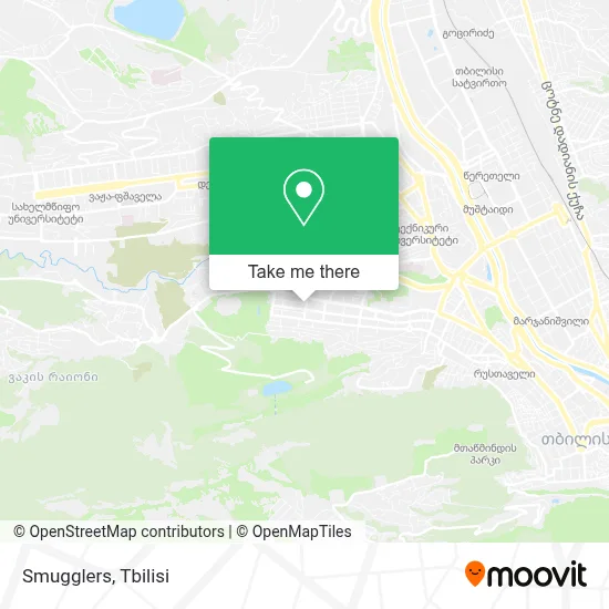 Smugglers map
