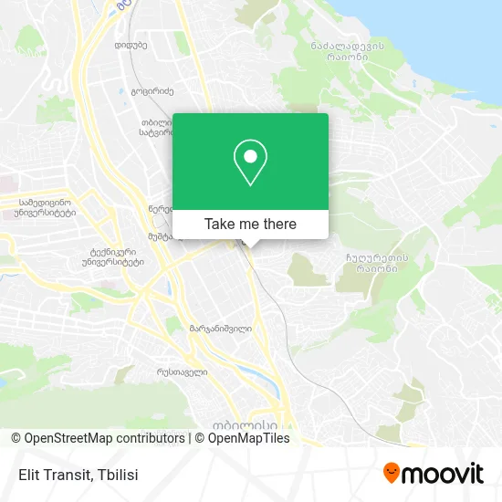 Elit Transit map