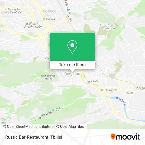 Rustic Bar-Restaurant map
