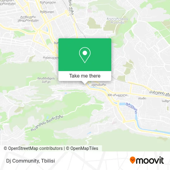 Dj Community map