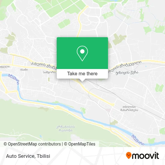 Auto Service map