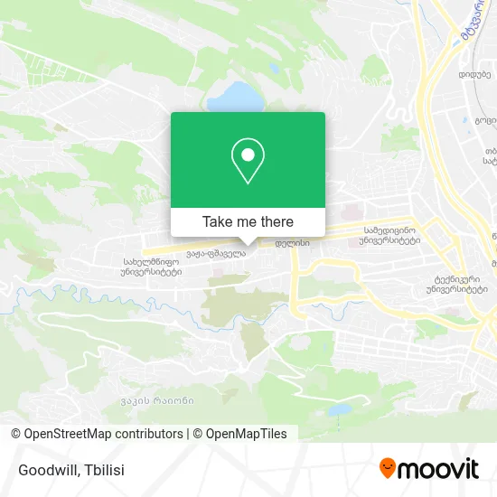 Goodwill map
