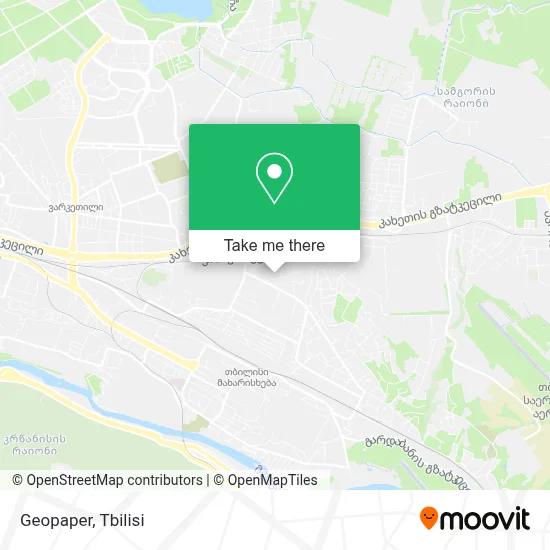 Geopaper map