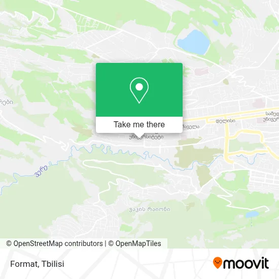Format map
