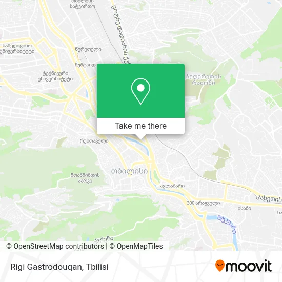 Rigi Gastrodouqan map