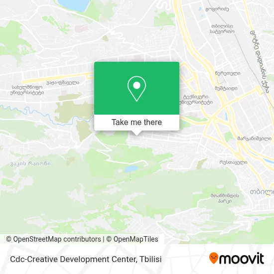 Cdc-Creative Development Center map