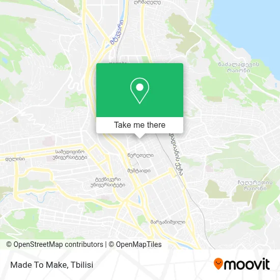 Made To Make map