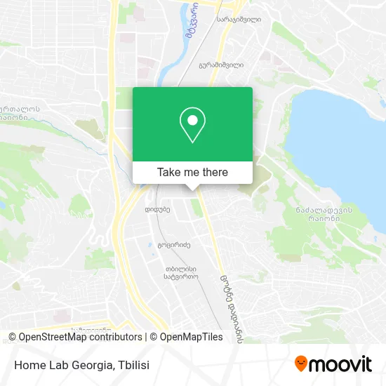 Home Lab Georgia map