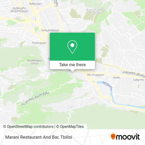 Marani Restaurant And Bar map
