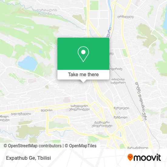 Expathub Ge map
