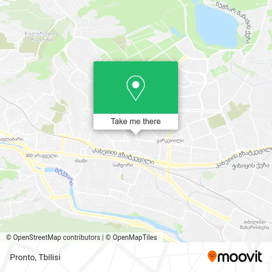 Pronto map