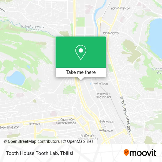 Tooth House Tooth Lab map