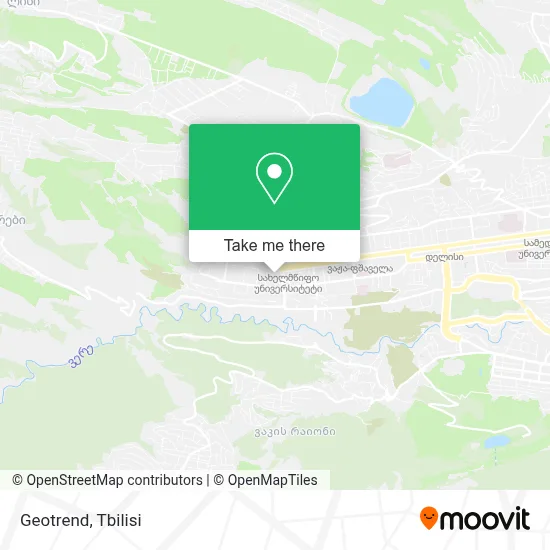 Geotrend map