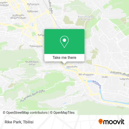 Rike Park map