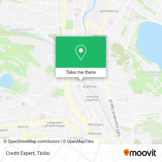 Credit Expert map